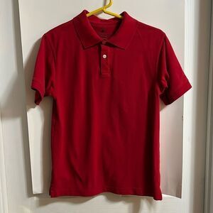 Nautica youth boys size 14/16 red polo.
